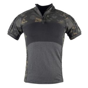 China Frog T Shirts Short Sleeves Outdoor Sports Camping Tactical T Shirt Short Sleeves With Pockets On Arm factory