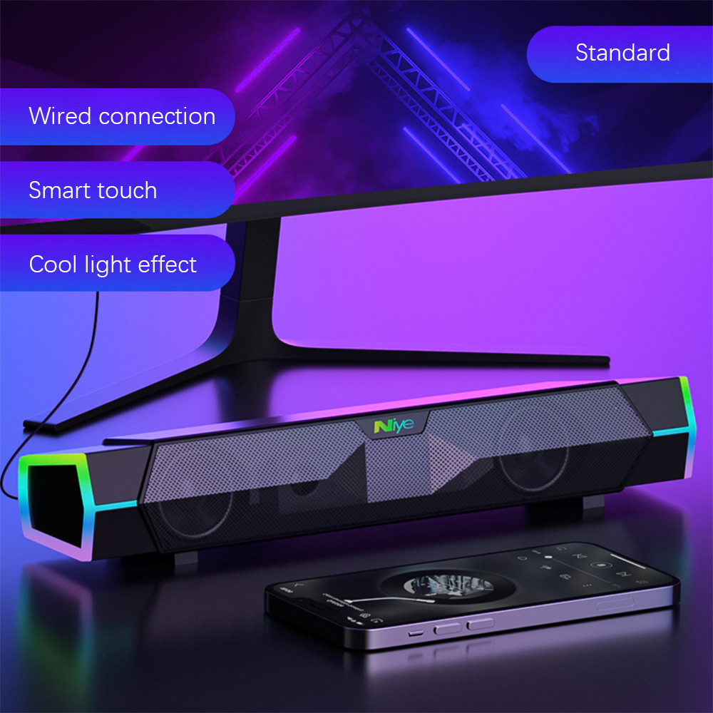 DC5V Bluetooth Wireless Soundbar Speaker For Home Entertainment System