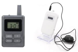 China Multifuction M7C Team Tour Guide Device , Automatic Tour Guide System 100 Channel factory