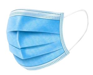 China 3-Ply Face Cover Face Masks Non-woven Adult Protective Mask in Blue for Breathability factory