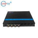 4ch 1080P BNC video+2port Rs485 data, Fiber FC/SC/ST 20km, HD-CVI/AHD/TVI 1080P