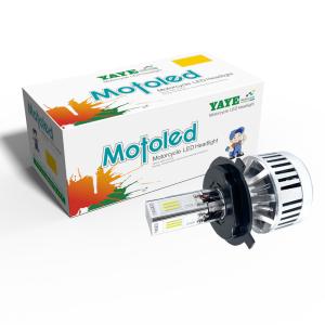 China 80W 8000LM CSP Light Source Motorcycle LED Headlight with 50000 Hours Operating Life factory