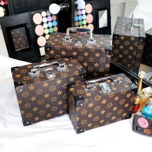 China Women'S 24*13.5*19.5CM PU Lather makeup toiletry bag factory