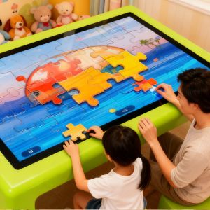 Android Coffee All in One Touchscreen Game Table Interactive Capacitive 43 Inch