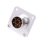 M / F Waterproof Moulding Solderness AISG Connector Male To Female M12 8pin