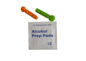 China Customized Unfolded Alcohol Prep Pads Wipes 30x60mm factory