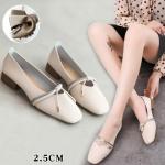 BS106 Beef Tendon Soft Sole Single Shoes Flat Shoes Women'S Spring 2021 New