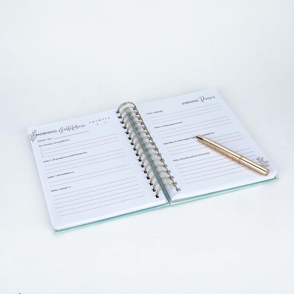 Diary Journal Daily Notebook Printing Wire Notebook For Gifts With 4c Offset Printing