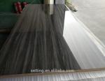acrylic mdf board veneer grain kitchen door