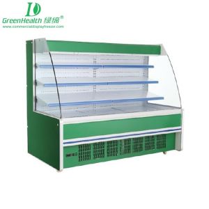 Fan Cooling Refrigerated Display Cooler For Fruit And Vegetable 3000L