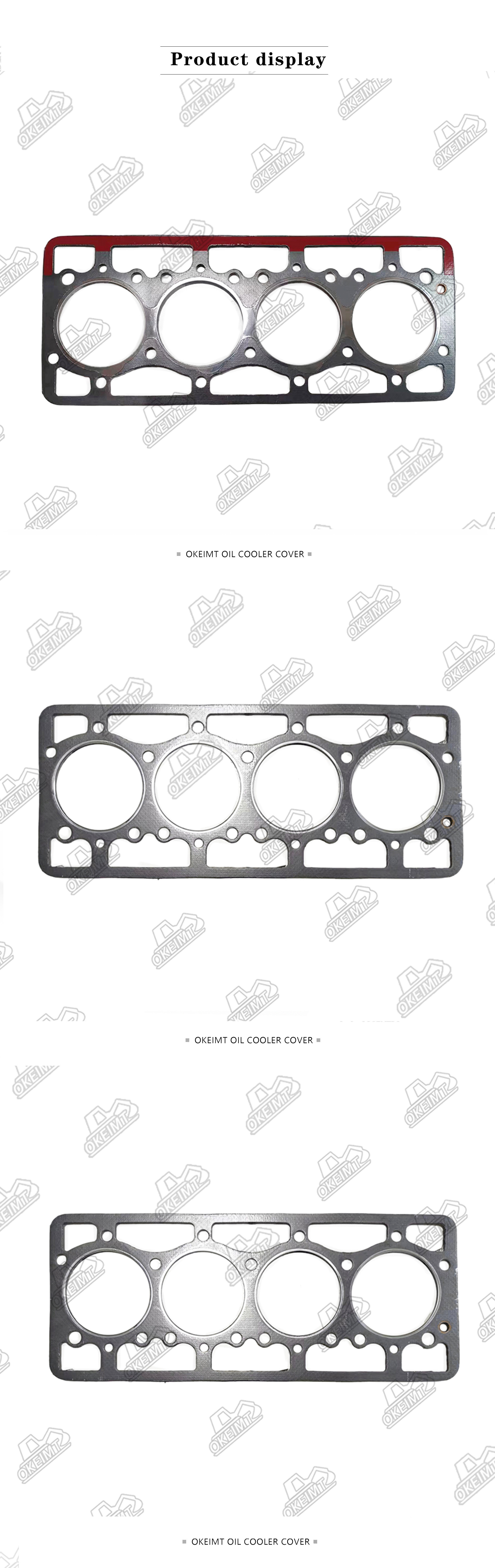 New 1pc Cylinder Gasket Fit for komatsu 4D94E 4D94 Engine Excavator Loader