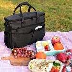 3 Ways Use Baby Stroller Organizer Bag Handbag 38*28*10cm