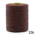240 Colors 400g Polyester Wax Bonded Braided Thread for Leather Sewing Thread