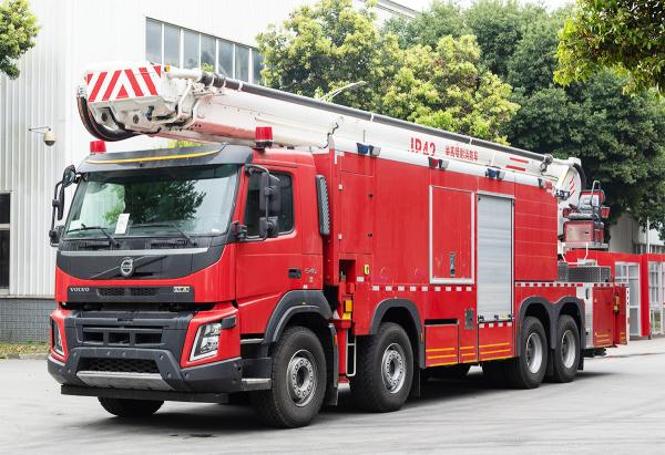 Volvo 42m Water/Foam/Powder Fire Fighting Truck Multipurpose Vehicle China