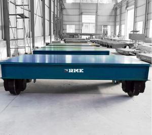 China Indoor Outdoor Battery Transfer Cart On Rails Large Table 2T - 500T Load Capacity factory