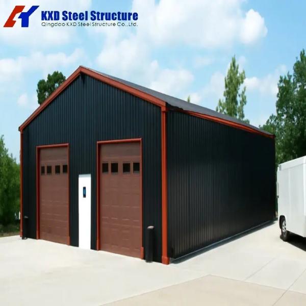 Long-Span Prefabricated Steel Structure Workshop Machinery Agriculture Shed Prefab Building for Renting