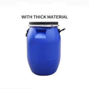 China Rustproof Plastic Chemical Container Storage 60L Open Head Round factory