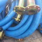 Braided Sump Pump Discharge Hose Water Adapter Drain Bracket Blue Black Color