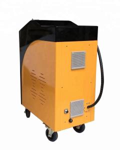 China 120W Fiber Pulsed Rust Cleaning Laser Machine For Auto Parts Shops factory