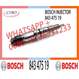 common rail injector 0445120237 injector for Cummins New Holl And fuel injector