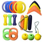 Pure Nature Rubber Pet Chew Toys Flexible Floating Dog Ball Non Toxic