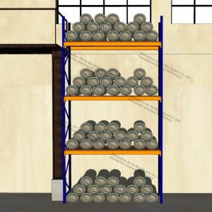 China 1500kg Beam Racking 40mm Warehouse Shelving System Cold Rolled Steel factory