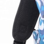 Camo Inventory School Laptop Backpack Stationery Outdoor Traveling Navy Blue