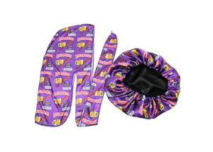 China Hair Accessories Polyester Durag And Bonnet factory