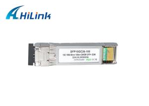 China DWDM Gbic SFP Optical Module 10G 1556.55nm C26 100Km SFP+ 10G Long Distance factory