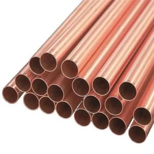 China C70600 CuNi 90/10 Copper Nickel Tube Small Diameter Straight Copper Pipe factory