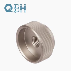 DIN6303 Half Thread Round Nuts Hardware Knurled Nuts