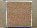 2017 Popular Good Quality 4'' Square Anti Slip Marble Stone Coaster Customized