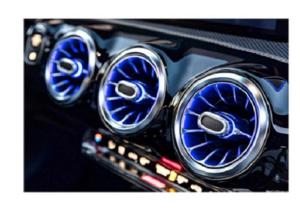 China ABS PS PA6 High Glossy Plastics Automotive Interior Parts Cold Runner factory