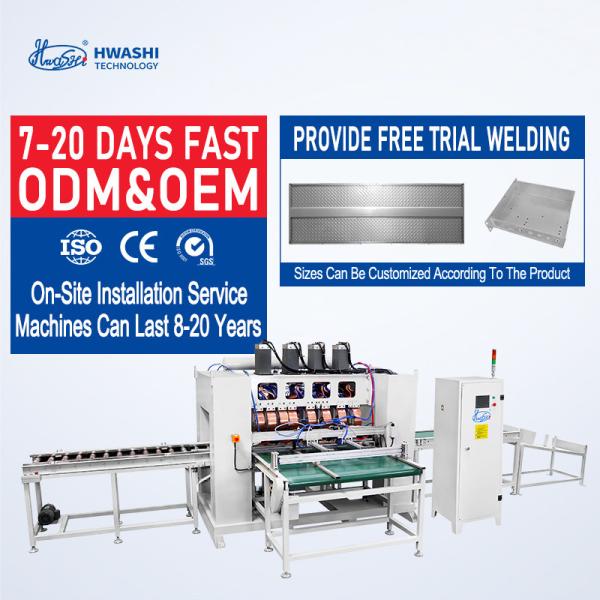 Welding with Standard Electrode Tip on Stainless Steel Welding Machine for Sheet