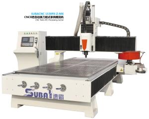China 1530 Automatic Knife Changing Wood Door Furniture Carving Machine factory