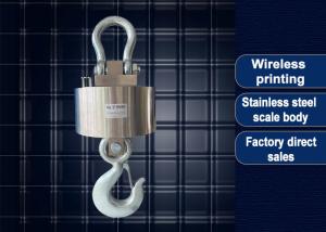 China Stainless / Carbon Steel Hanging Crane Scale Electronic Digital Wireless 10 Ton factory