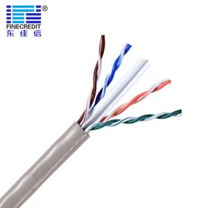 China 1000 Foot Cat6/6A UTP 23AWG Ethernet Lan Cable BC Conductor factory