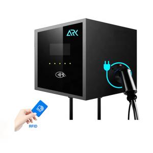 China Ocpp Mennekes Wallbox Fast Electric Charging Station Type 2 32a 3 Phase 22kw factory