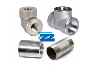 China High Pressure Threaded Pipe Fittings 3&quot; 3000LB Stainless Steel Material factory