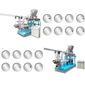 OEM 0.8-12mm Floating Fish Feed Pellet Making Machine Pet Dog Food Extruder