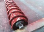 Rubber Clean Disc 150mm Conveyor Return Roller For Conveyor Belts