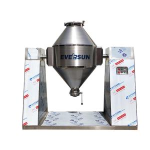 China SUS304 Twin-Cone Mixer Double Screw Cone Mixer Spiral Mixer for Ceramic particle factory