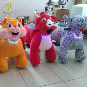 China Hansel amusement park game machine plush battery powered animal ride factory