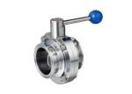 Mirror Polish 6 Bar Weld 316L Tri Clamp Butterfly Valve