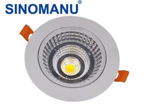 China 10W LED Recessed Downlights Cut Hole 75MM D90 * H70 MM Dimension CRI 82 factory