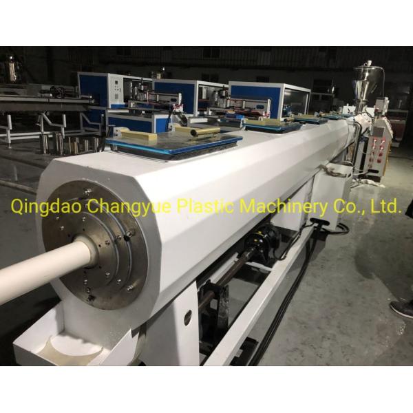 Sjsz 65/132 Twin Conical Screw Extruder / Plastic UPVC / CPVC Pipe Production Line