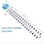 4G Antenna 4G Outdoor Antenna 20dBi Yagi antenna N female Phone Signal Accept