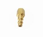 1/4" NPT (FPT) Pneumatic Coupling Female Brass Industrial M I/M Style