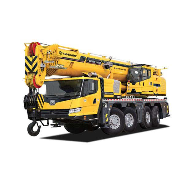 China Versatile Hydraulic Mobile Crane  100 Ton With Good Maneuverability factory
