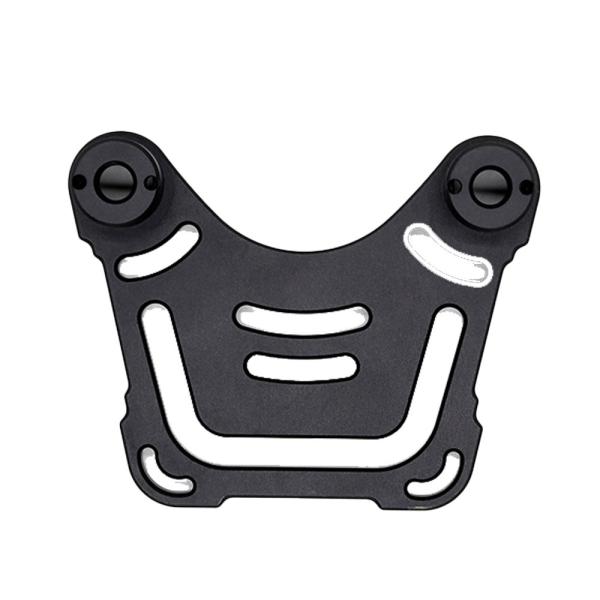 Aluminum Alloy A-Pillar Hood Mount Light Brackets for Jeep Wrangler JL 134*107